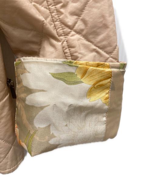 Salvatore Ferragamo（サルヴァトーレ フェラガモ）Salvatore Ferragamo (サルヴァトーレ フェラガモ) キルティングジャケット ベージュ サイズ:Lの古着・服飾アイテム