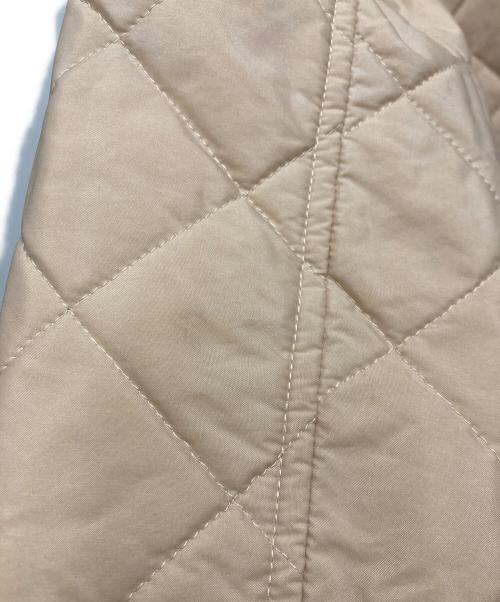 Salvatore Ferragamo（サルヴァトーレ フェラガモ）Salvatore Ferragamo (サルヴァトーレ フェラガモ) キルティングジャケット ベージュ サイズ:Lの古着・服飾アイテム