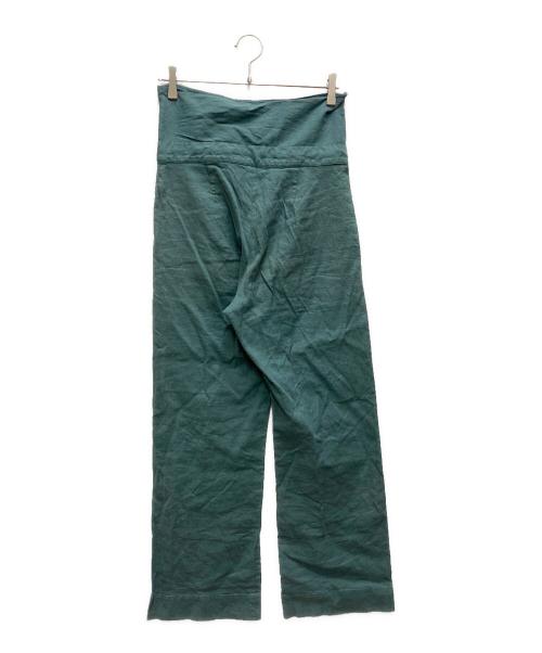 ISSEY MIYAKE（イッセイミヤケ）ISSEY MIYAKE (イッセイミヤケ) リネン混パンツ ブルー サイズ:2の古着・服飾アイテム