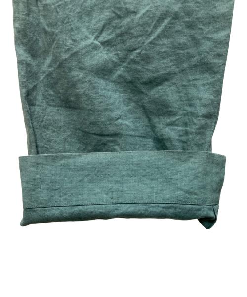 ISSEY MIYAKE（イッセイミヤケ）ISSEY MIYAKE (イッセイミヤケ) リネン混パンツ ブルー サイズ:2の古着・服飾アイテム