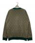 GUCCI (グッチ) GG Striped Wool Knit Cardigan グリーン サイズ:XL：50000円