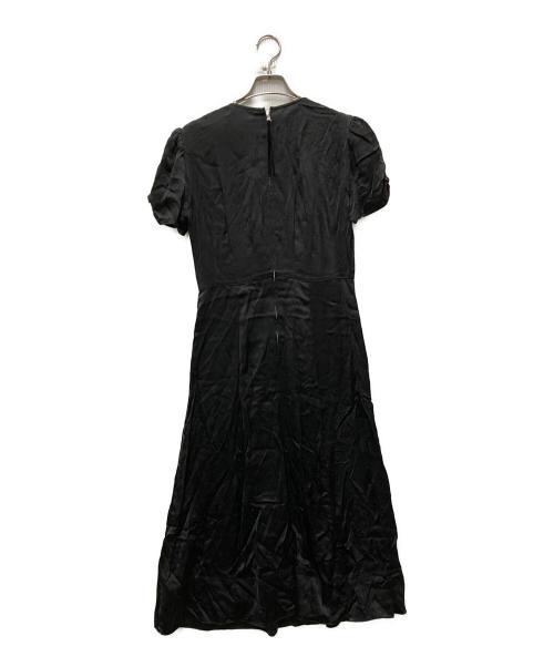 MARC JACOBS（マークジェイコブス）MARC JACOBS (マークジェイコブス) ビジュ装飾半袖ワンピース ブラックの古着・服飾アイテム