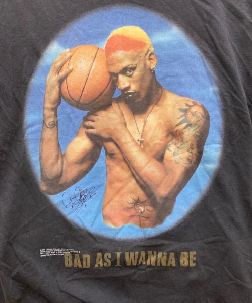 Murina（ムリナ）Murina (ムリナ) 90s DENNIS RODMAN TEE ブラック サイズ:Lの古着・服飾アイテム