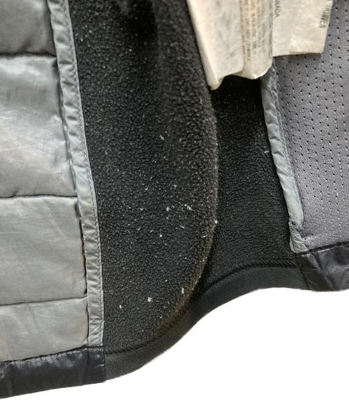 CANADA GOOSE（カナダグース）CANADA GOOSE (カナダグース) ハイブリットライトダウンベスト ブラック サイズ:Mの古着・服飾アイテム