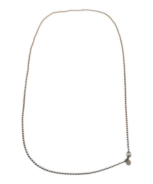 TIFFANY & Co.（ティファニー）Tiffany & Co. (ティファニー) ボールチェーンネックレス シルバーの古着・服飾アイテム