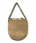 Chloe×Mifukoクロエ×ミフコ）の古着「WOODY スモールバスケット」｜ベージュ