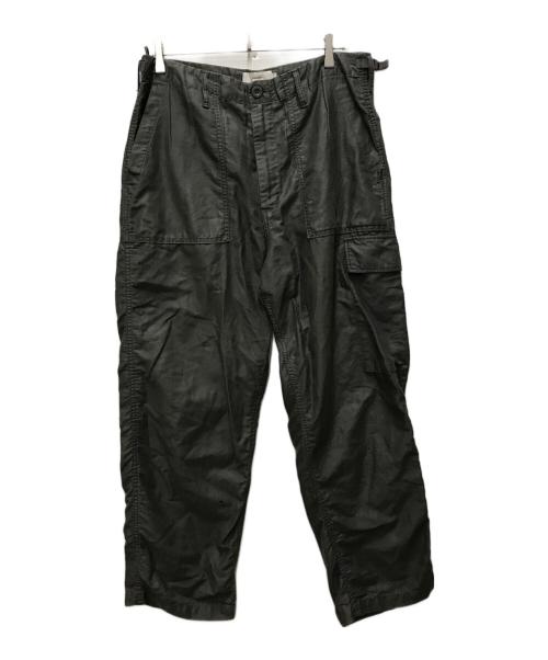 Graphpaper（グラフペーパー）Graphpaper (グラフペーパー) cotton linen moleskin fatigue pants グレー サイズ:Mの古着・服飾アイテム