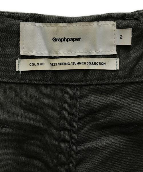 Graphpaper（グラフペーパー）Graphpaper (グラフペーパー) cotton linen moleskin fatigue pants グレー サイズ:Mの古着・服飾アイテム
