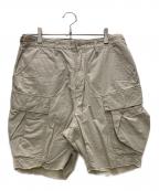 nonnativeノンネイティブ）の古着「TROOPER SHORTS COTTON RIPSTOP」｜ベージュ