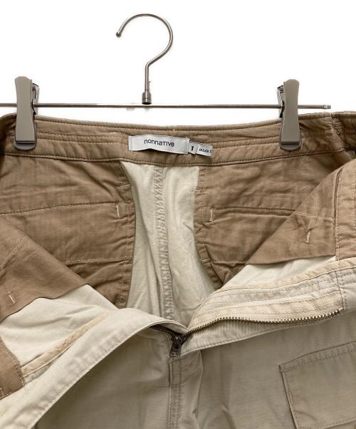 nonnative（ノンネイティブ）nonnative (ノンネイティブ) TROOPER SHORTS COTTON RIPSTOP ベージュ サイズ:1の古着・服飾アイテム