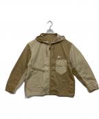 Pilgrim Surf+Supplyピルグリム サーフサプライ）の古着「ラッセルジップパーカー」｜ベージュ
