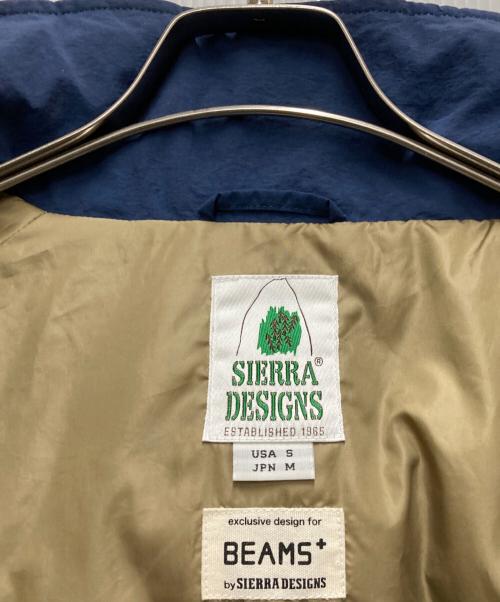 SIERRA DESIGNS（シエラデザインズ）SIERRA DESIGNS (シエラデザインズ) BEAMS PLUS (ビームスプラス) 別注ニューインヨパーカ ネイビー サイズ:Ⅿの古着・服飾アイテム