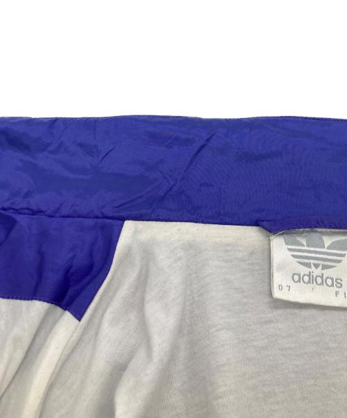 adidas（アディダス）adidas (アディダス) ナイロンジャケット ネイビー サイズ:XLの古着・服飾アイテム