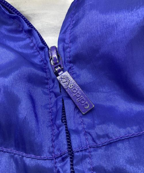 adidas（アディダス）adidas (アディダス) ナイロンジャケット ネイビー サイズ:XLの古着・服飾アイテム