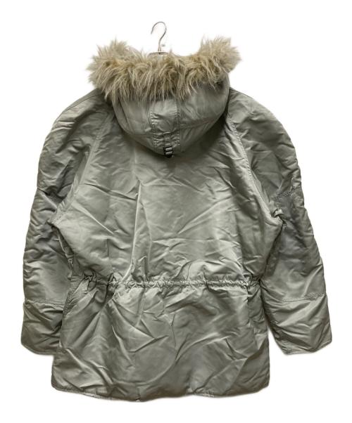 ALPHA（アルファ）ALPHA (アルファ) N-2B ECW PARKA グレー サイズ:XXLの古着・服飾アイテム