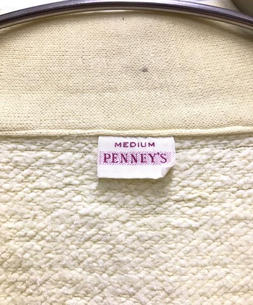 PENNEYS（ペニーズ）penneys (ペニーズ) 60's ハーフジップスウェット イエロー サイズ:Mの古着・服飾アイテム