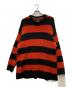 NUMBER (N)INE（ナンバーナイン）の古着「復刻ボーダーニット」｜ブラック×レッド