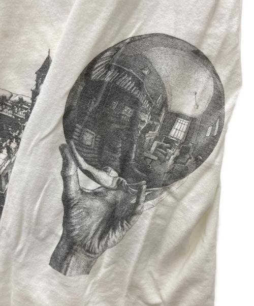 SUPREME（シュプリーム）Supreme (シュプリーム) M.C. Escher (マウリッツエッシャー) Collage Tee ホワイト サイズ:Mの古着・服飾アイテム