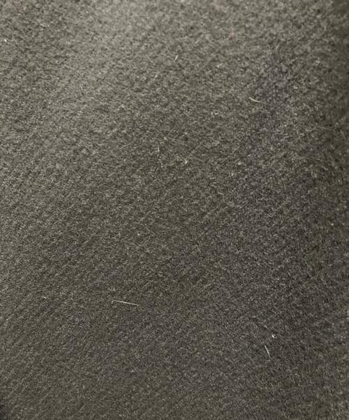 ATON（エイトン）ATON (エイトン) メルトンノーカラーコート ブラック サイズ:1の古着・服飾アイテム