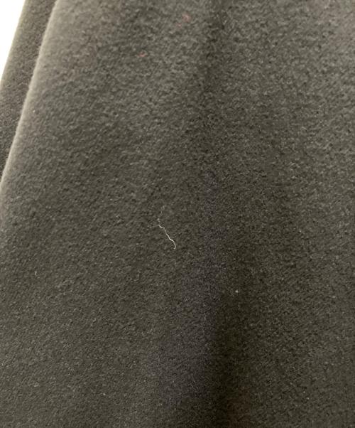 ATON（エイトン）ATON (エイトン) メルトンノーカラーコート ブラック サイズ:1の古着・服飾アイテム
