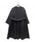 ATON (エイトン) メルトンノーカラーコート ブラック サイズ:1：23000円