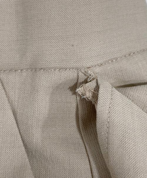 Ameri（アメリ）AMERI (アメリ) MEDI FAKE SLEEVE SUSPENDER PANTS ベージュ サイズ:Mの古着・服飾アイテム