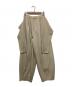 Ameri（アメリ）の古着「MEDI FAKE SLEEVE SUSPENDER PANTS」｜ベージュ