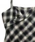 中古・古着 MAISON SPECIAL (メゾンスペシャル) Button Slit Checkered Camisole Maxidresses ブラック×グレー サイズ:38：10000円