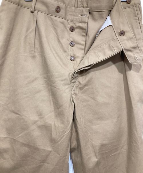 maison de soil（メゾンドソイル）maison de soil (メゾンドソイル) チノパン ベージュ サイズ:Ⅱの古着・服飾アイテム