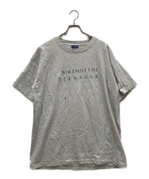 BoTT（ボット）BoTT (ボット) ALPHABET TEE グレー サイズ:XLの古着・服飾アイテム