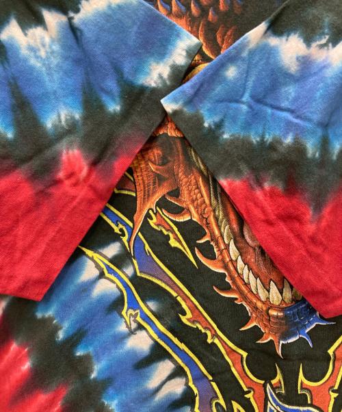 UNIVERSAL Original（ユニバーサル オリジナル）UNIVERSAL Original (ユニバーサル オリジナル) 90's USA製 Dueling Dragons Tee ブラック×ブルー サイズ:Lの古着・服飾アイテム