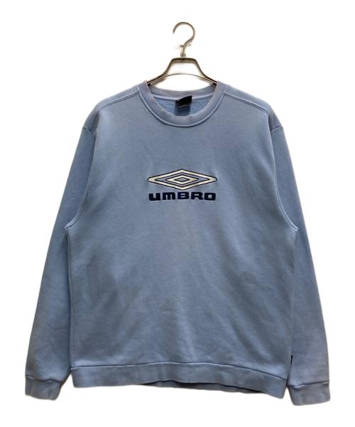 UMBRO（アンブロ）UMBRO (アンブロ) 90's ロゴスウェット ブルー サイズ:Lの古着・服飾アイテム