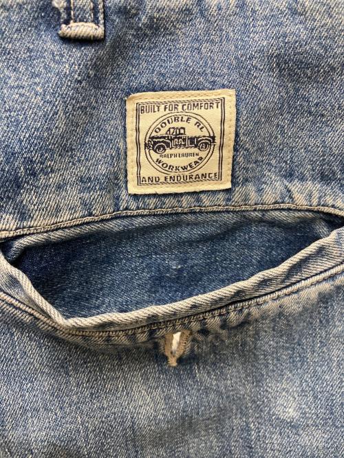 RRL（ダブルアールエル）RRL (ダブルアールエル) 90's デニムカーゴパンツ インディゴ サイズ:81cmの古着・服飾アイテム