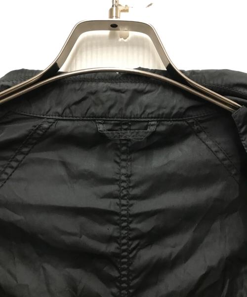 PRADA（プラダ）PRADA (プラダ) ナイロンパッカブルステンカラーコート ブラック サイズ:Mの古着・服飾アイテム