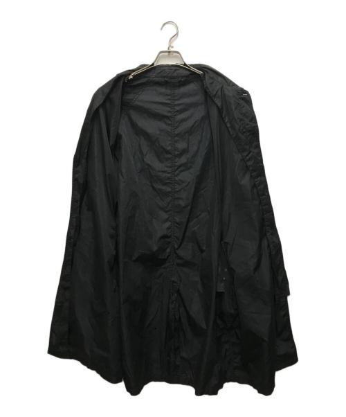 PRADA（プラダ）PRADA (プラダ) ナイロンパッカブルステンカラーコート ブラック サイズ:Mの古着・服飾アイテム