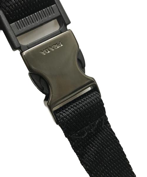 PRADA（プラダ）PRADA (プラダ) ナイロンパッカブルステンカラーコート ブラック サイズ:Mの古着・服飾アイテム