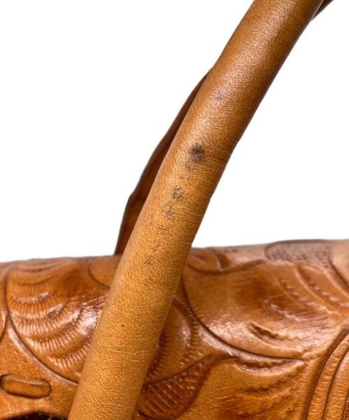 Carving Tribes（カービングトライブス）Carving Tribes (カービングトライブス) カービングバッグ ブラウンの古着・服飾アイテム