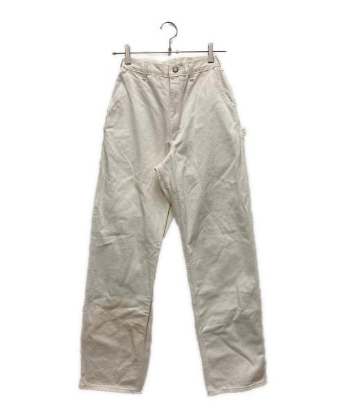 OSH KOSH（オシュコシュ）OSH KOSH (オシュコシュ) 60s～70sペインターパンツ ホワイト サイズ:71cm (W28)の古着・服飾アイテム
