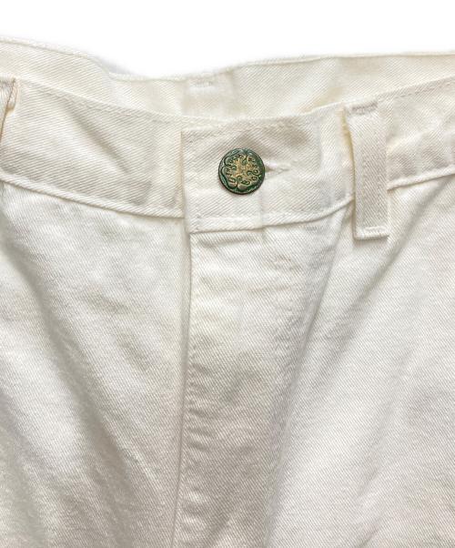OSH KOSH（オシュコシュ）OSH KOSH (オシュコシュ) 60s～70sペインターパンツ ホワイト サイズ:71cm (W28)の古着・服飾アイテム