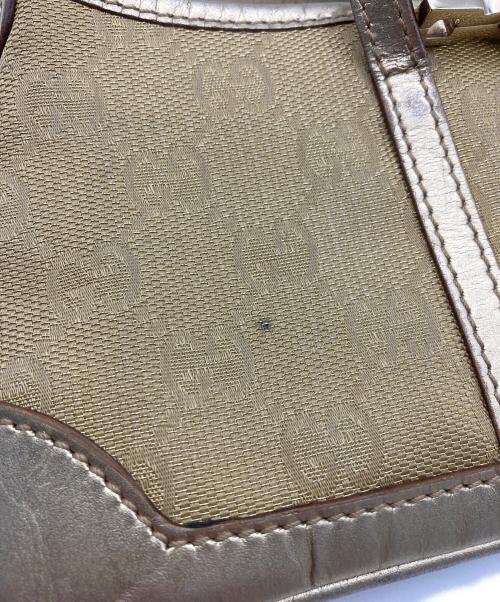 GUCCI（グッチ）GUCCI (グッチ) パーティー ポーチ ベージュの古着・服飾アイテム