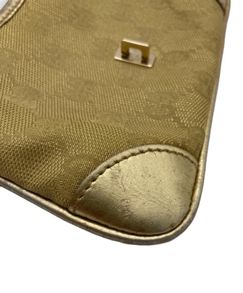 GUCCI（グッチ）GUCCI (グッチ) パーティー ポーチ ベージュの古着・服飾アイテム