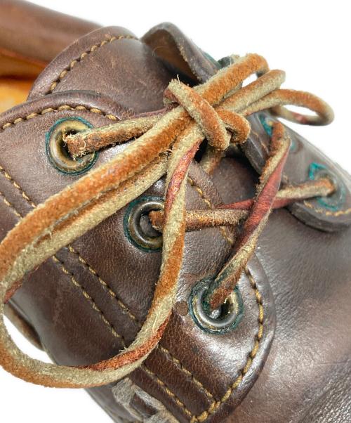 Timberland（ティンバーランド）Timberland (ティンバーランド) 90s 3Eye Classic Lug ブラウン サイズ:8 1/2の古着・服飾アイテム