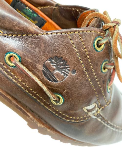 Timberland（ティンバーランド）Timberland (ティンバーランド) 90s 3Eye Classic Lug ブラウン サイズ:8 1/2の古着・服飾アイテム