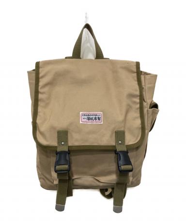 一澤帆布　ボストンバッグ　カーキ×ベージュ 中古・古着通販】一澤帆布 (イチザワハンプ) バックパック ベージュ
