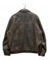 CROFT&BARROW (クロフトアンドバロー) 90's レザーブルゾン ブラウン サイズ:Ⅼ：9000円