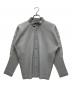 HOMME PLISSE ISSEY MIYAKE（オム プリッセ イッセイ ミヤケ）の古着「プリーツシャツ」｜スカイブルー