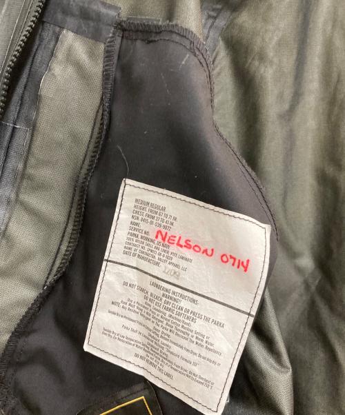 U'S NAVY（ユーエスネイビー）U'S NAVY (ユーエスネイビー) NWU GORE-TEX WORKING PARKA ネイビー サイズ:Ⅿの古着・服飾アイテム