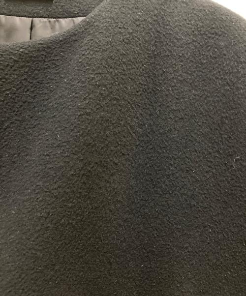 DEUXIEME CLASSE（ドゥーズィエム クラス）DEUXIEME CLASSE (ドゥーズィエム クラス) ノーカラーオーバーコート ネイビー サイズ:FREEの古着・服飾アイテム