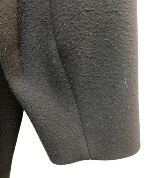 DEUXIEME CLASSE（ドゥーズィエム クラス）DEUXIEME CLASSE (ドゥーズィエム クラス) ノーカラーオーバーコート ネイビー サイズ:FREEの古着・服飾アイテム