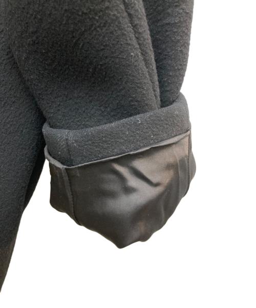 DEUXIEME CLASSE（ドゥーズィエム クラス）DEUXIEME CLASSE (ドゥーズィエム クラス) ノーカラーオーバーコート ネイビー サイズ:FREEの古着・服飾アイテム